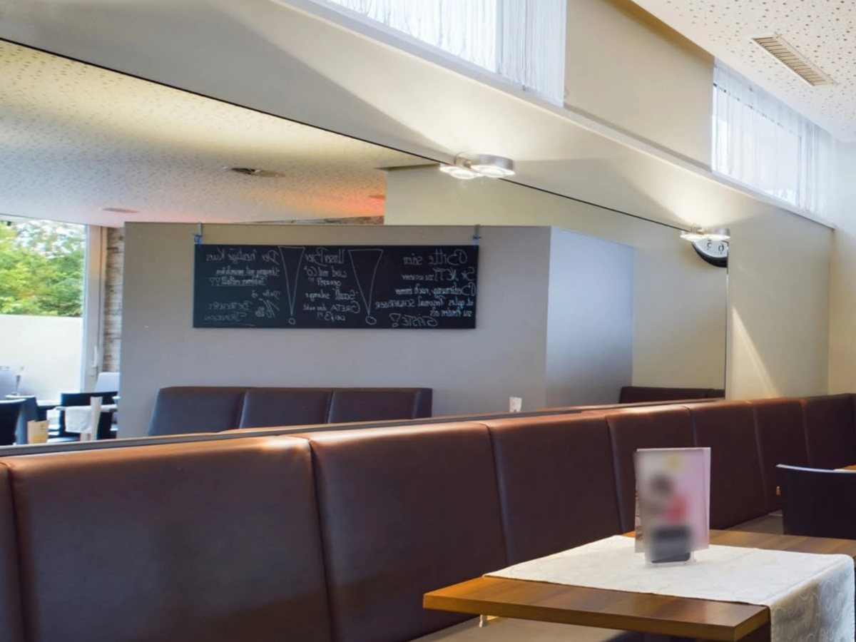 Restaurant-Sitzbereich im Cafe Reichl